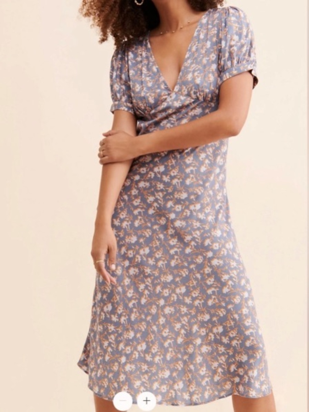 Free People x Jen’s Pirate Booty Daisy Printed Open Back Midi Dress